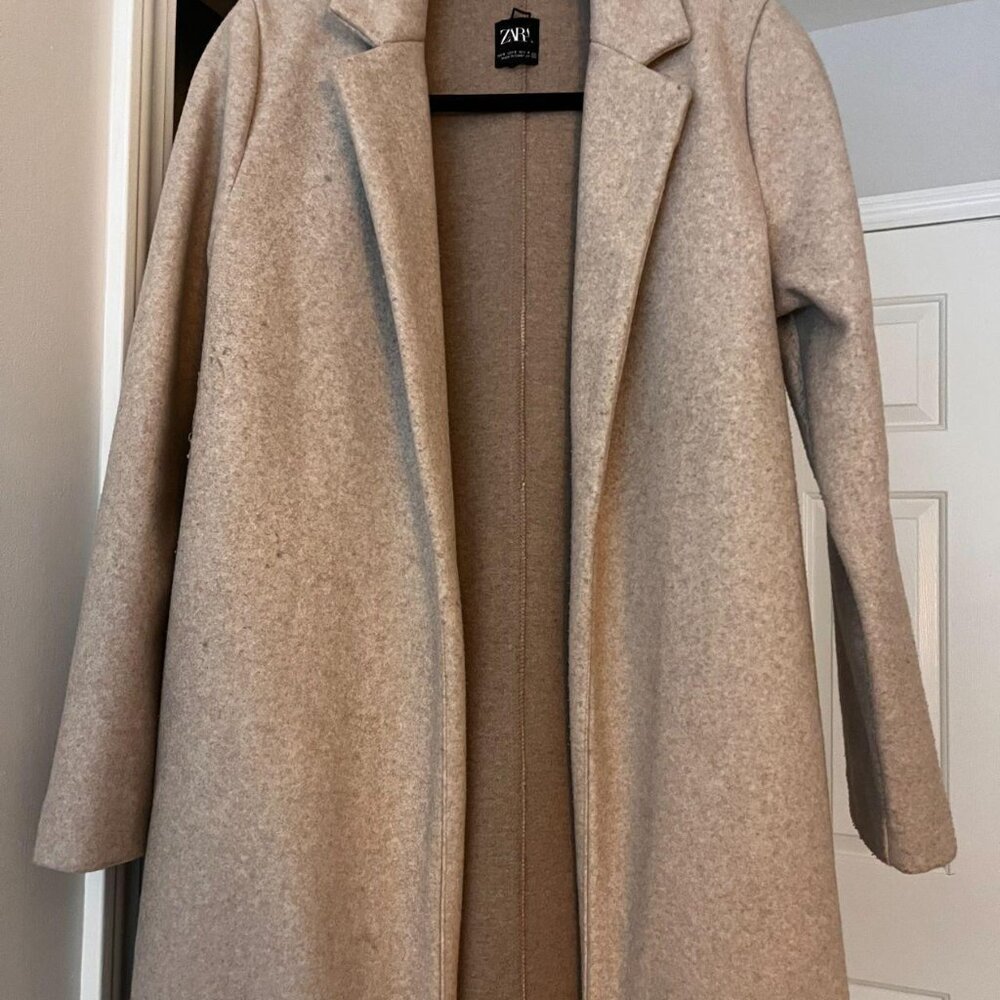 Stunning Zara long wool coat 🤎